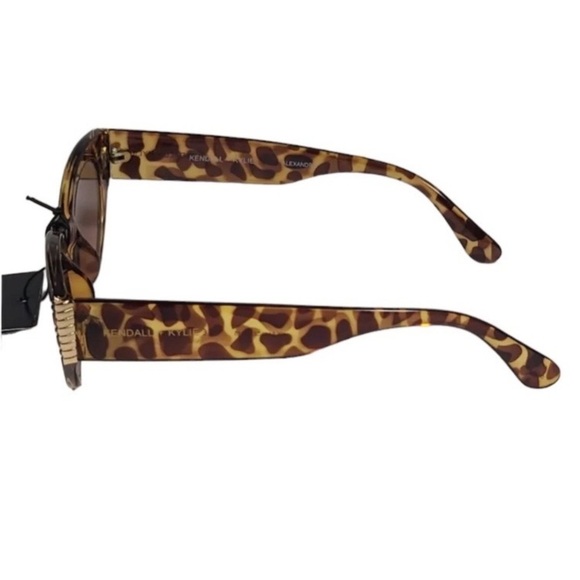 KENDALL + KYLIE Amber Demi Cat Eye Frame Alexandra Designer Sunglasses w/Pouch main image 9